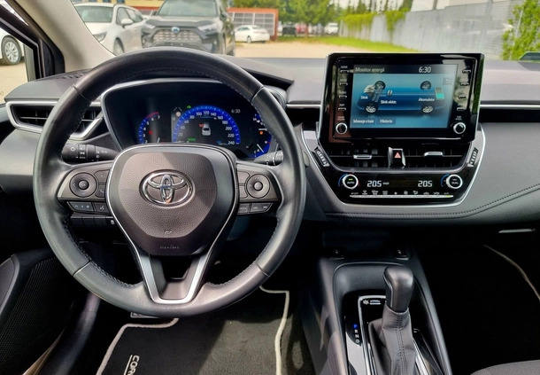 Toyota Corolla cena 89900 przebieg: 58361, rok produkcji 2021 z Rajgród małe 436